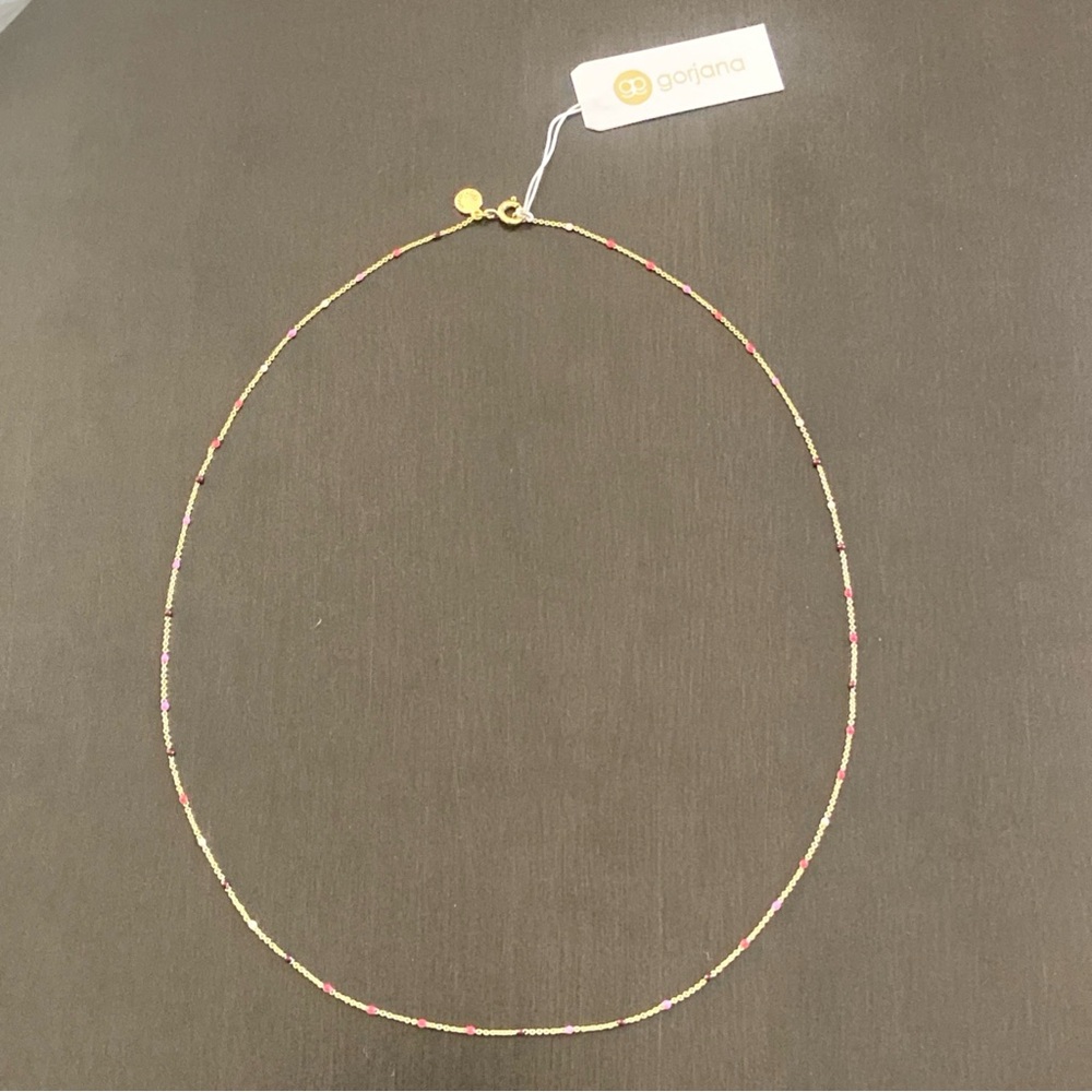 Gorjana 18K Gold Plated Capri Malibu Necklace 245-103-531-G